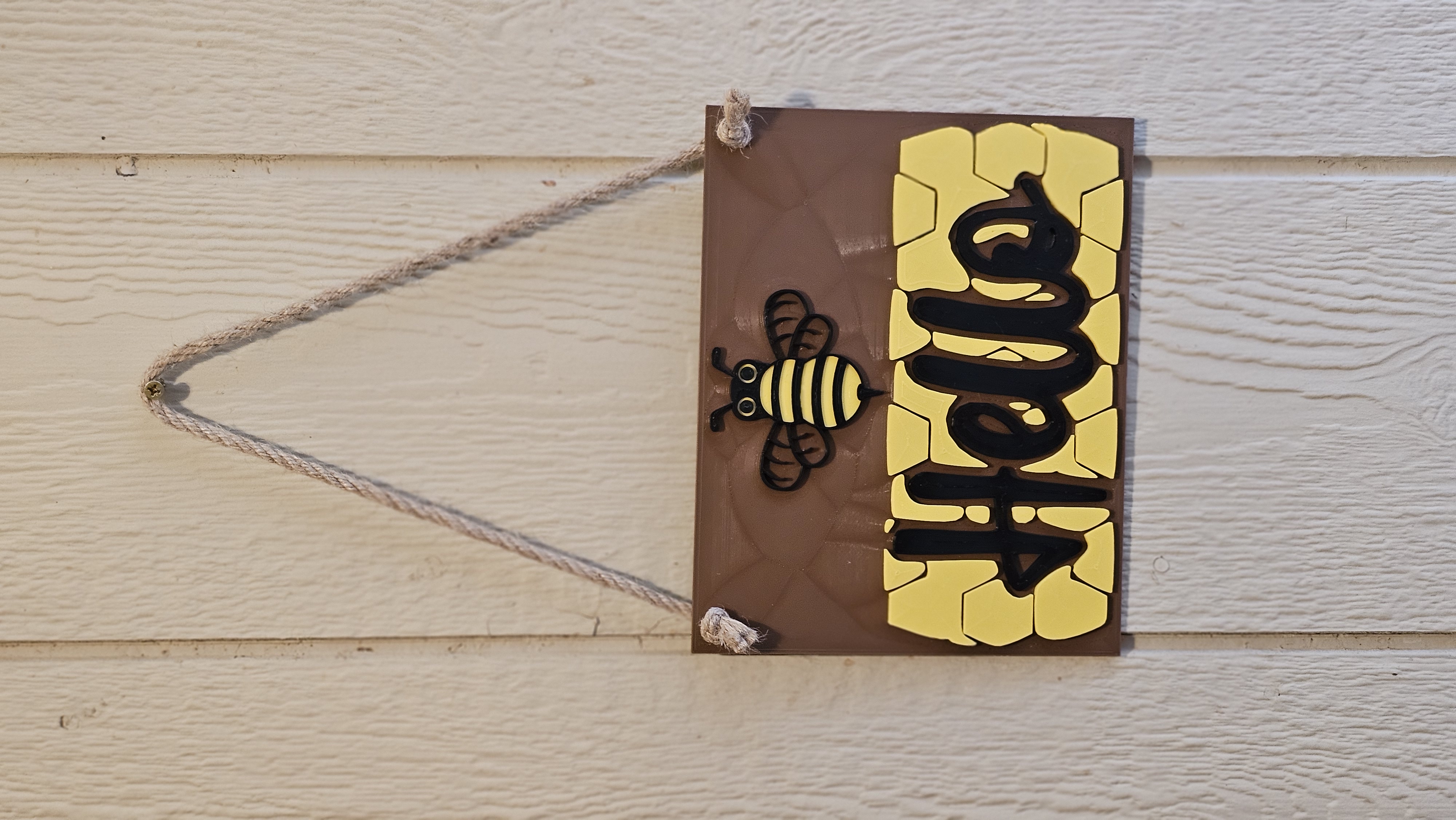 Decorative Craft Sign - 3D printed home decor sign